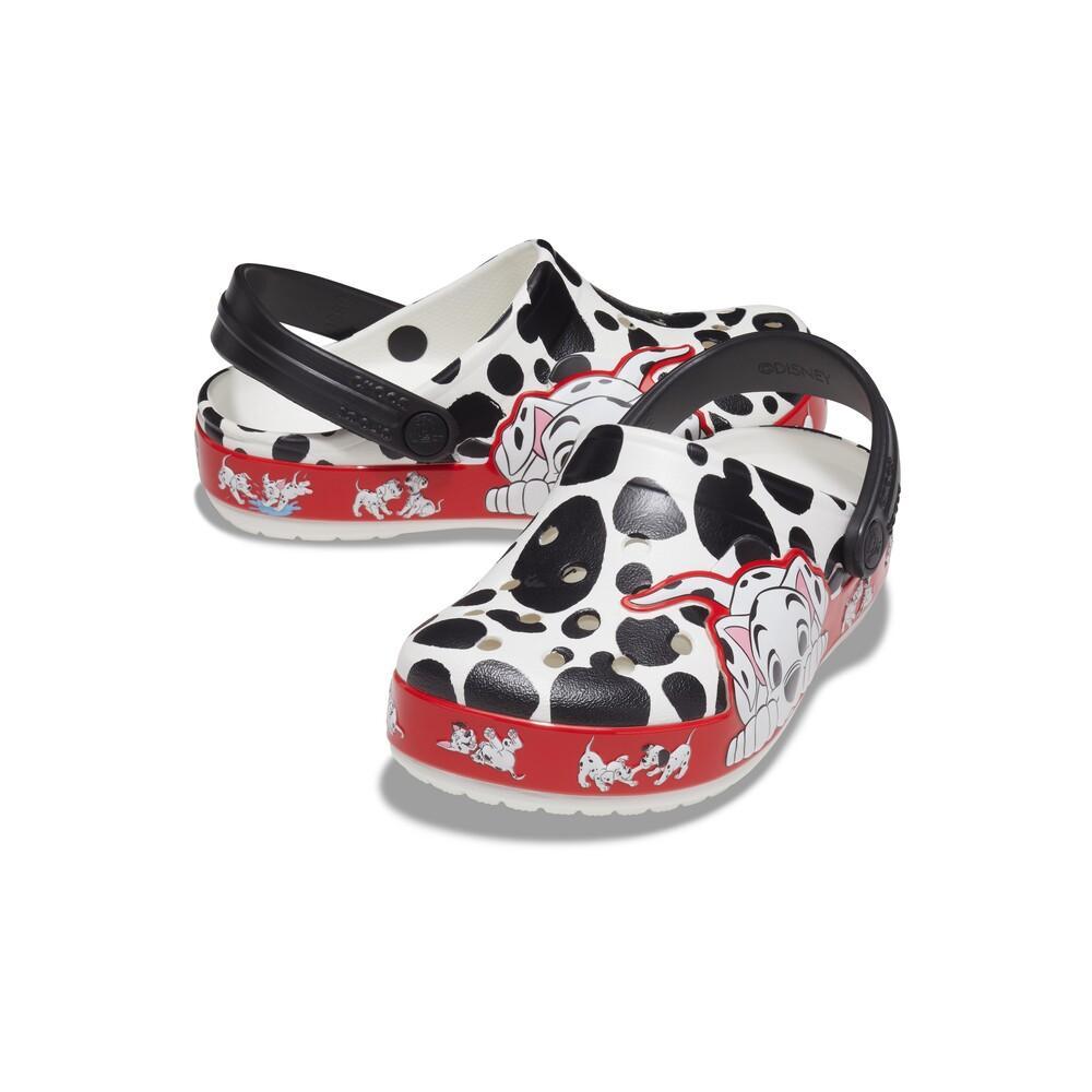 Sandália crocs funlab 101 dálmatas k white - 2