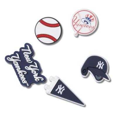 Jibbitz™ mlb new york yankees pack com 5 peças unico