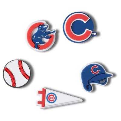 Jibbitz™ mlb chicago cubs pack com 5 peças unico
