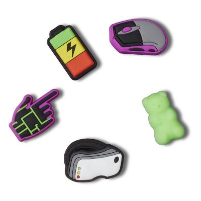 Jibbitz™ jogo no metaverso pack com 5 peças unico