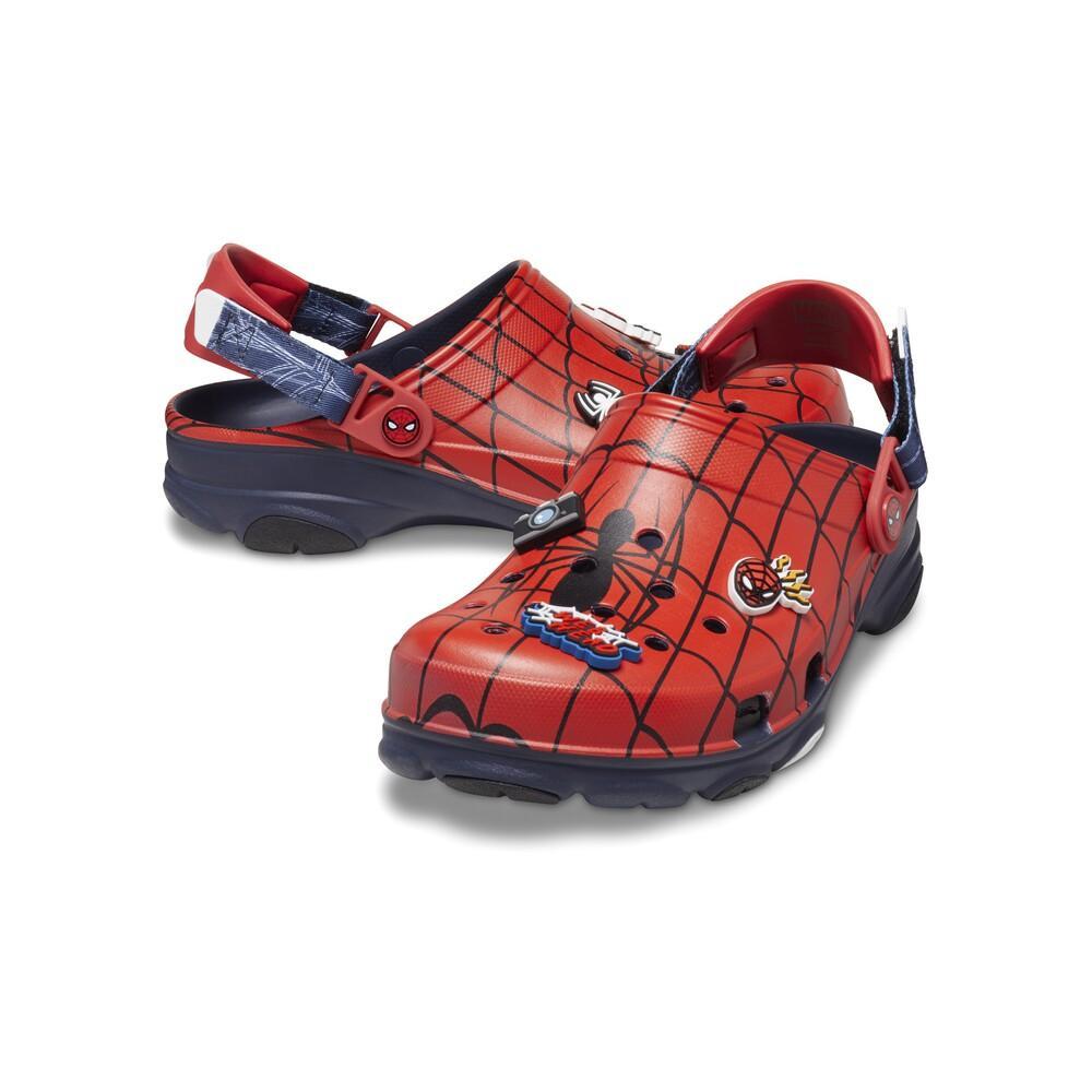 Sandália crocs team spiderman all terrian clog navy - 4