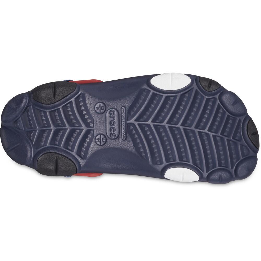 Sandália crocs team spiderman all terrian clog navy - 6