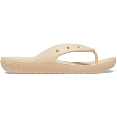 Chinelo crocs classic flip v10 shitake