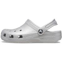 Sandália crocs classic clog glitter infantil silver glitter - 2