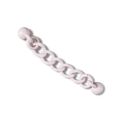 Jibbitz™ corrente grossa cor de rosa unico