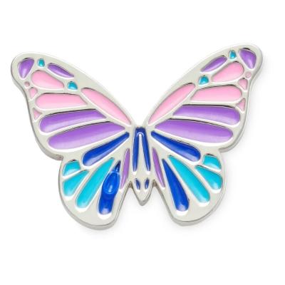Jibbitz™ borboleta multi púrpura  unico