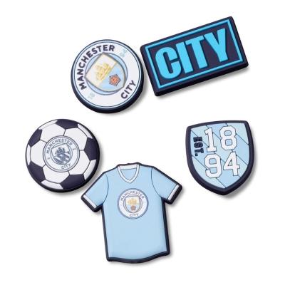 Jibbitz™ manchester city pack 5 unico