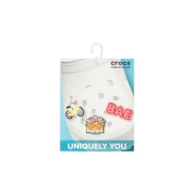 Jibbitz charm praia bae 3 pack unico
