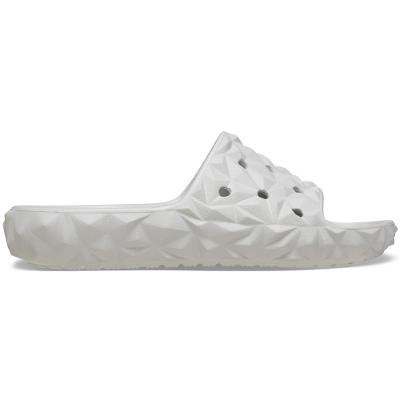 Chinelo crocs classic geometric slide  atmosphere