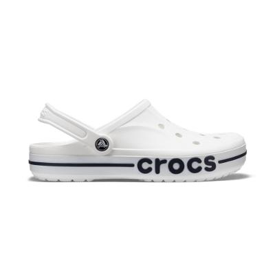 Sandália crocs bayaband clog white/navy