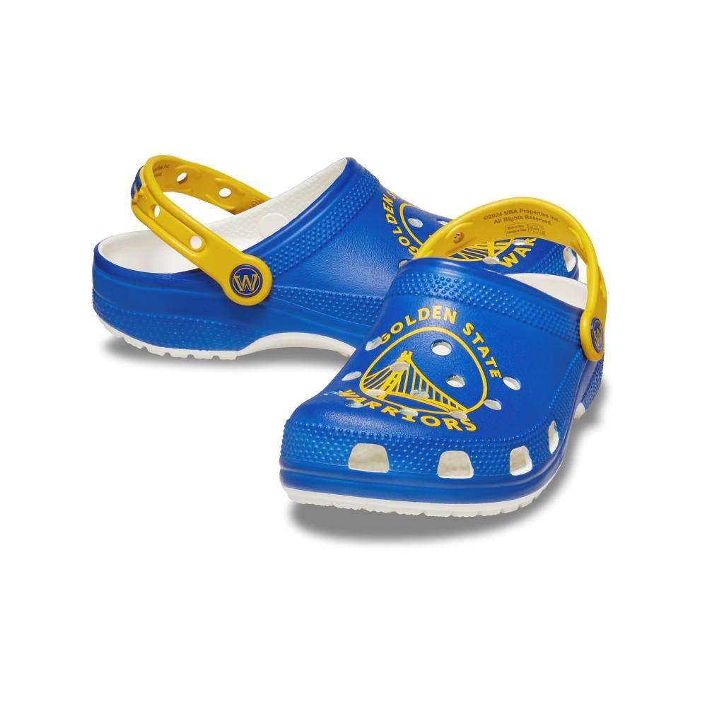 Sandália crocs nba gs warriors clog white - 6