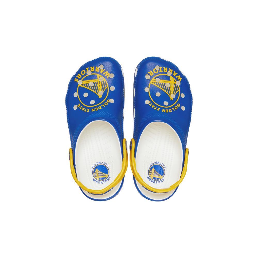 Sandália crocs nba gs warriors clog white - 7