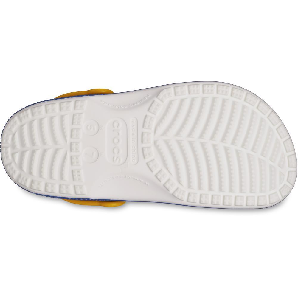 Sandália crocs nba gs warriors clog white - 2