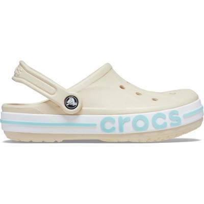 Sandália crocs bayaband clog winter white/multi