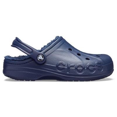 Sandália crocs baya lined clog navy/navy