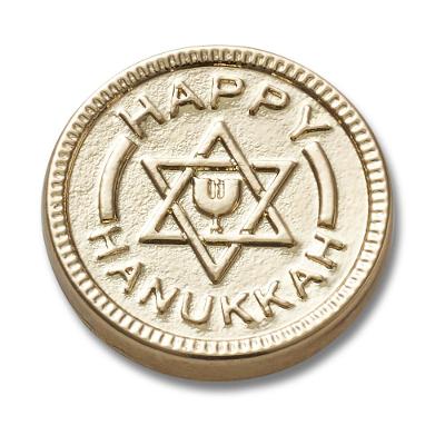 Jibbitz™ estrela de ouro hanukkah unico