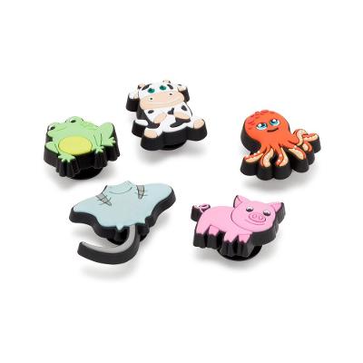 Jibbitz™ animais fofos pack com 5 unidades unico unico