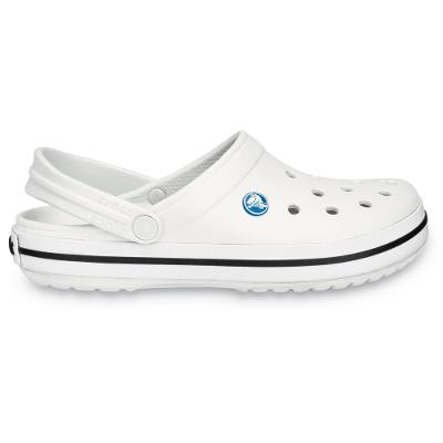 Sandália crocs crocband white