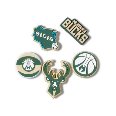 Jibbitz™ nba milwaukee buck pack 5  unico