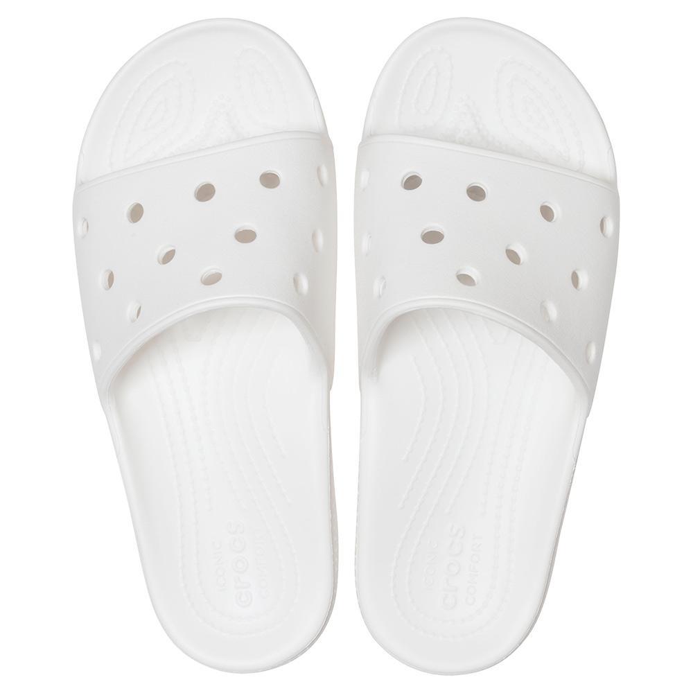 Chinelo crocs classic slide  white - 5