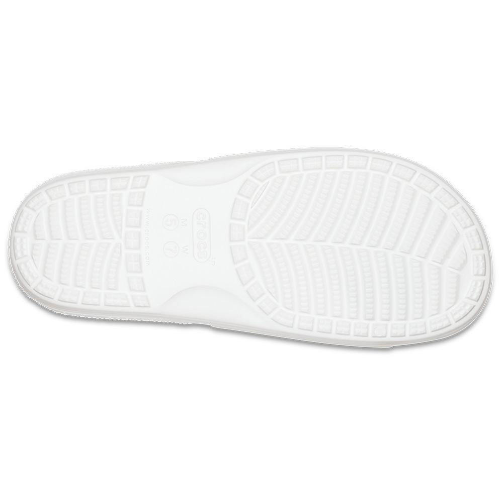 Chinelo crocs classic slide  white - 6