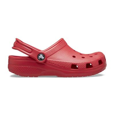 Sandália crocs classic clog kids  varsity red