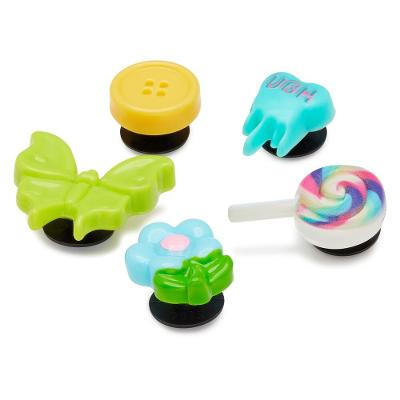 Jibbitz™ ugh acrílico pack com 5 unidades unico unico