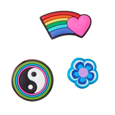 Jibbitz™ para prender colorido pack com 3 unico