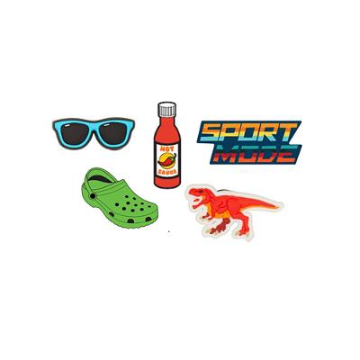 Jibbitz™ sport mode pack com 5 peças  unico