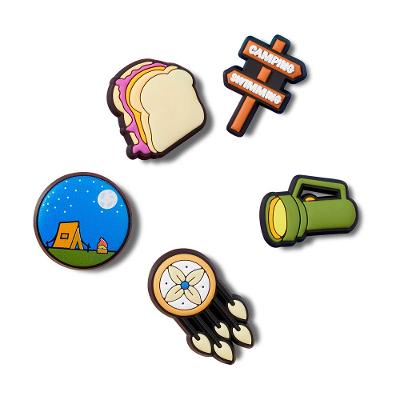 Jibbitz™ acampamento nostalgico pack com 5 peças unico