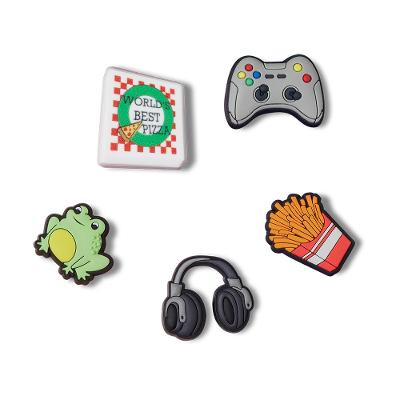 Jibbitz™ foi jogar pack com 5 peças unico
