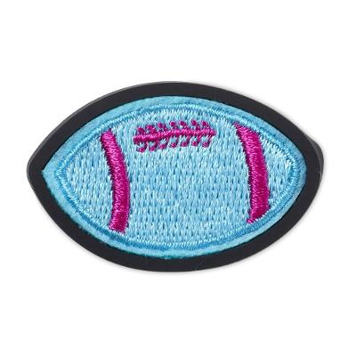 Jibbitz™ patch de futebol neon unico