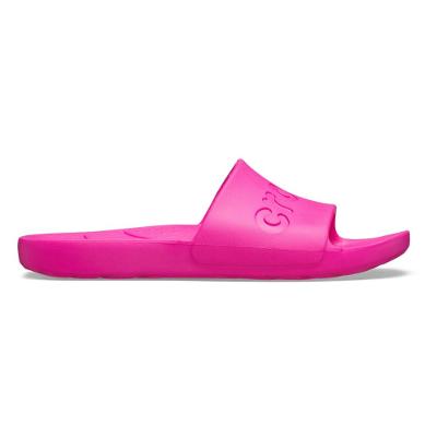 Chinelo crocs slide pink crush
