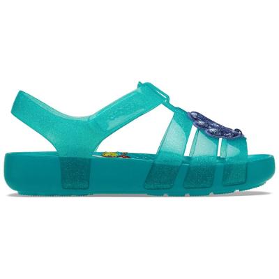 Sandália crocs isabella princess ariel sandal t latigo bay