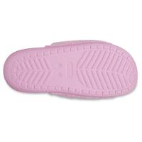 Chinelo crocs classic towel slide pink tweed