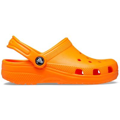 Sandália crocs classic clog kidst
 orange zing