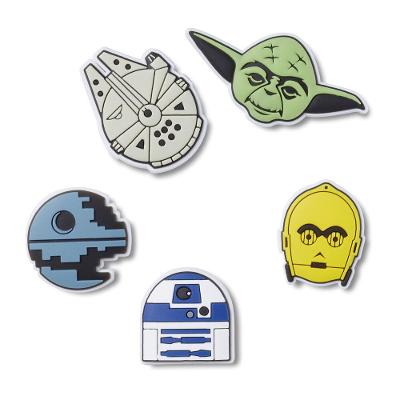 Jibbitz™ star wars pack com 5 peças unico