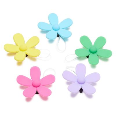 Jibbitz™ para tira da sandália flores coloridas pack com 5 unidades unico