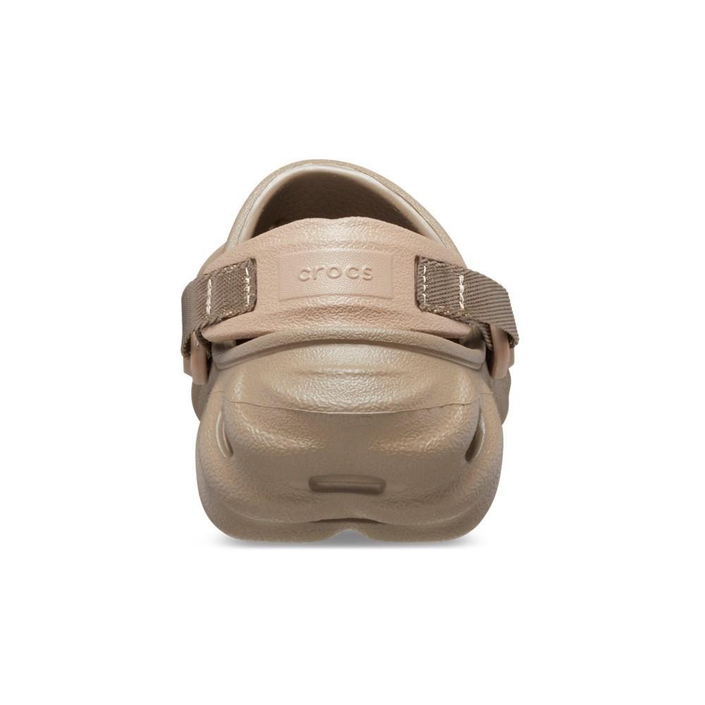 Sandália crocs echo clog t khaki - 7