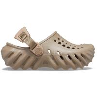 Sandália crocs echo clog t khaki - 1