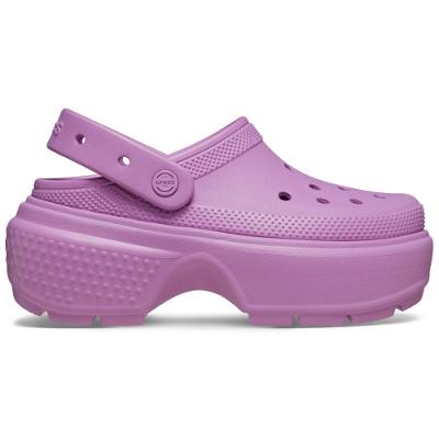 Sandália crocs stomp clog bubble