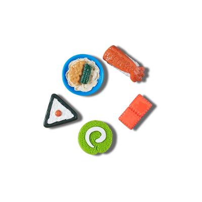 Jibbitz™ mini sushi party 3d pack com 5 peças unico
