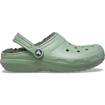 Sandália classic lined clog  moss/multi