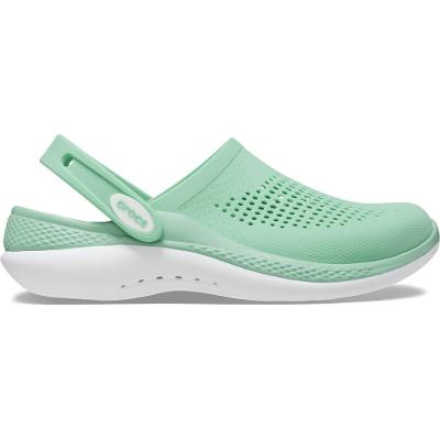 Sandália crocs lite ride 360 clog jade stone