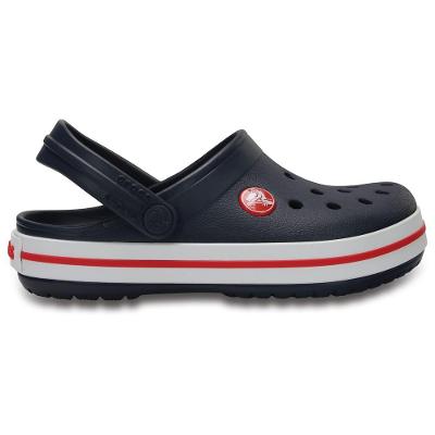 Sandália crocs crocband kids navy/red