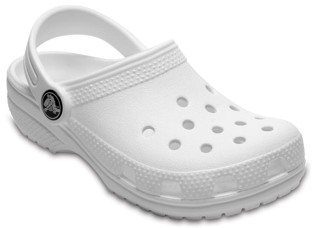 Sandã¡lia crocs classic clog k white - 2