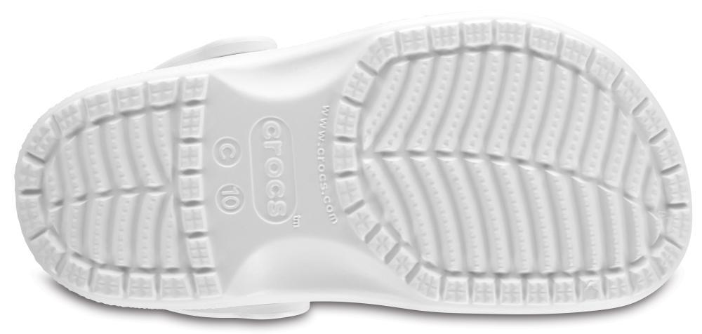 Sandã¡lia crocs classic clog k white - 4