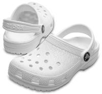 Sandã¡lia crocs classic clog k white - 6