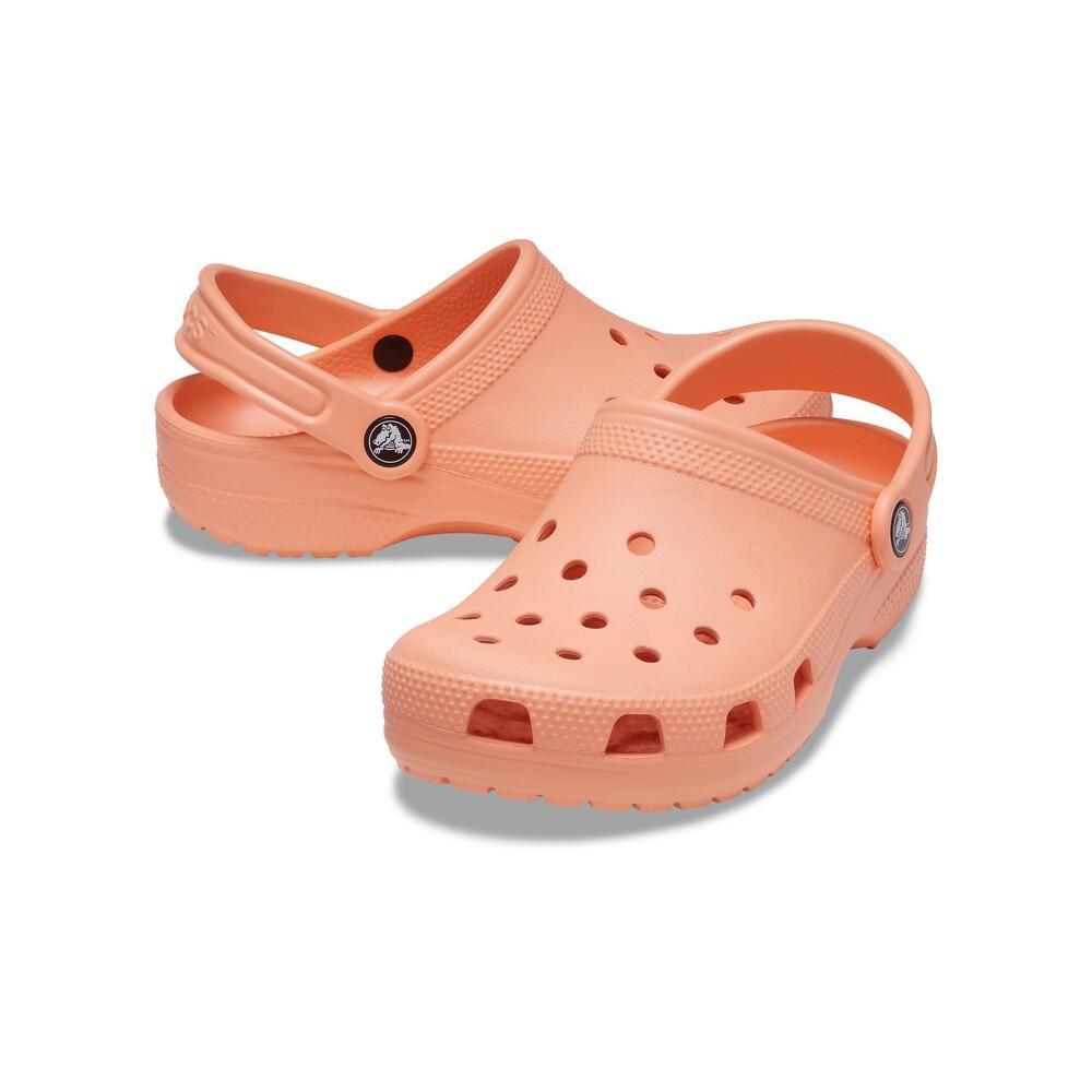 Sandália crocs classic clog kids papaya - 6