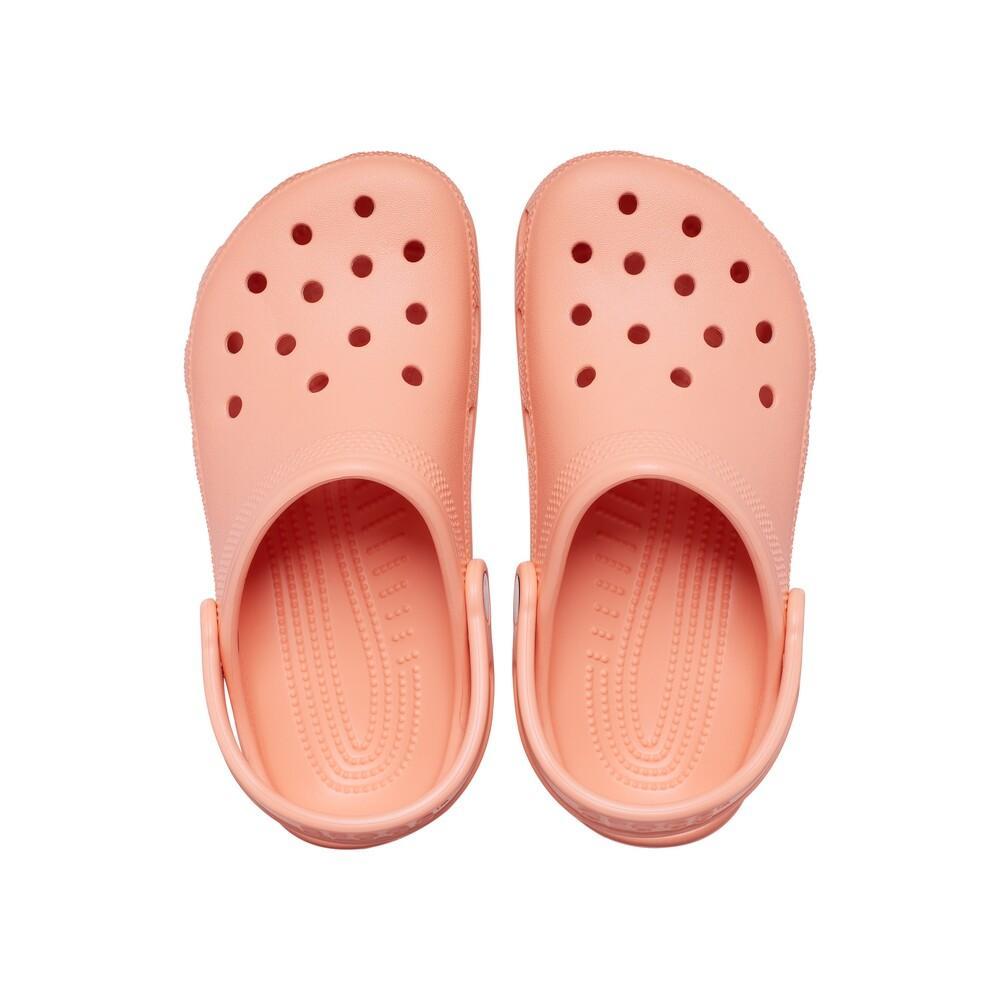 Sandália crocs classic clog kids papaya - 4